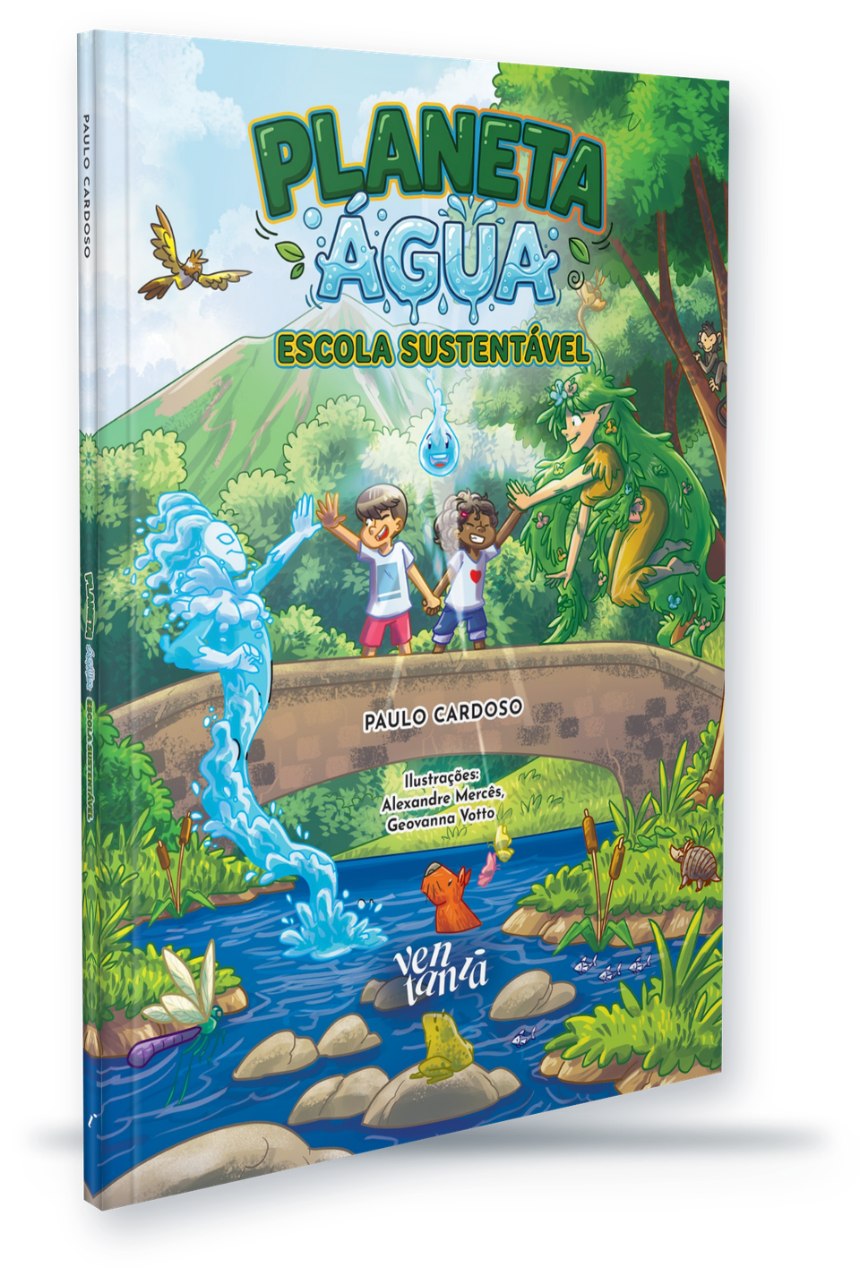 Livro Planeta Água: Escola Sustentável, de Paulo Cardoso