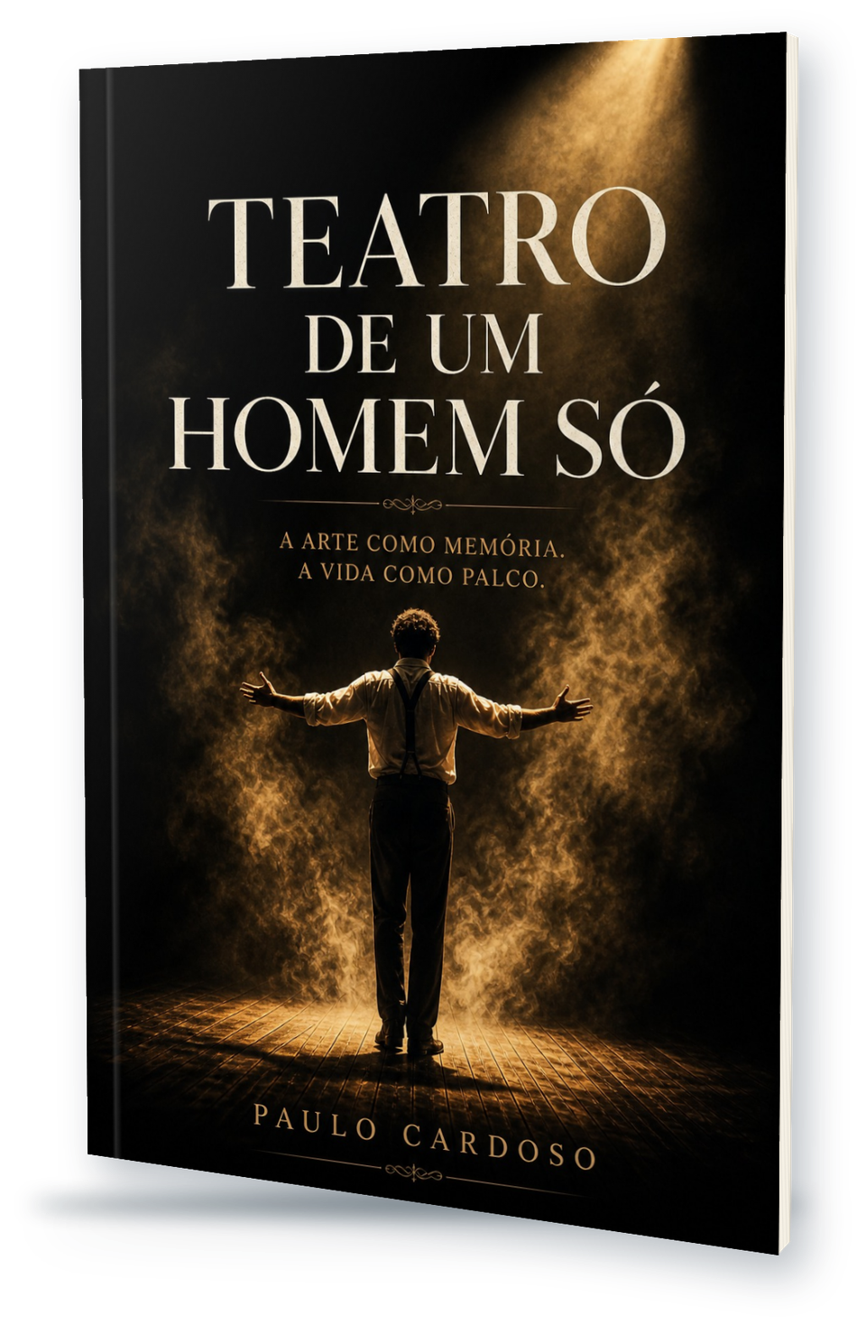 Livro Teatro de um Homem Só, de Paulo Cardoso